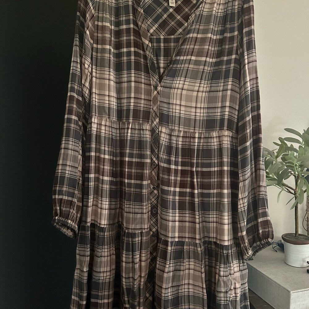 Knox Rose plaid dress